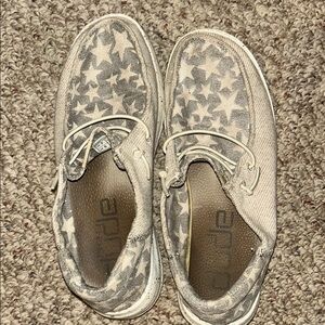 Hey Dude Star Pattern Shoes